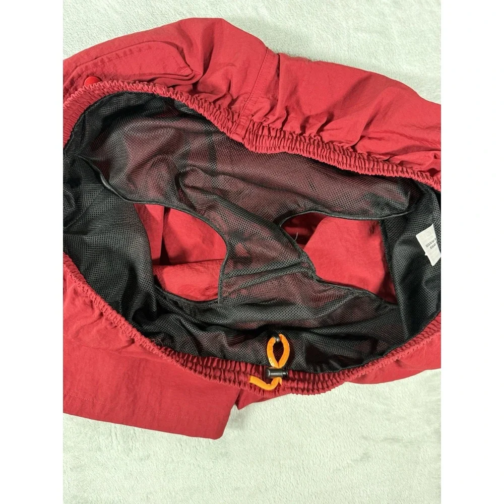 Orvis Shorts Mens XL Burgundy Nylon Swim‎ Trunks